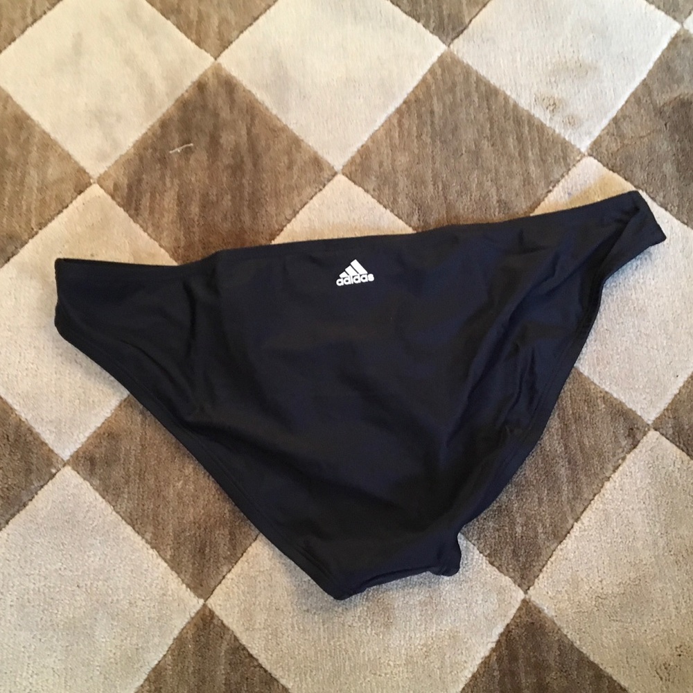 👙NWT👙Adidas solid hipster bathing suit bottoms - Picture 3 of 6